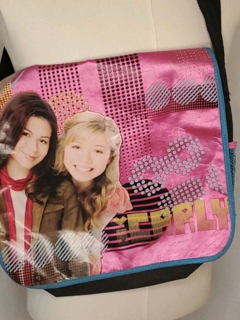 iCarly Icarly Messenger Bag School Tote Shoulder 2010 Nickelodeon Y2K 2000's Era